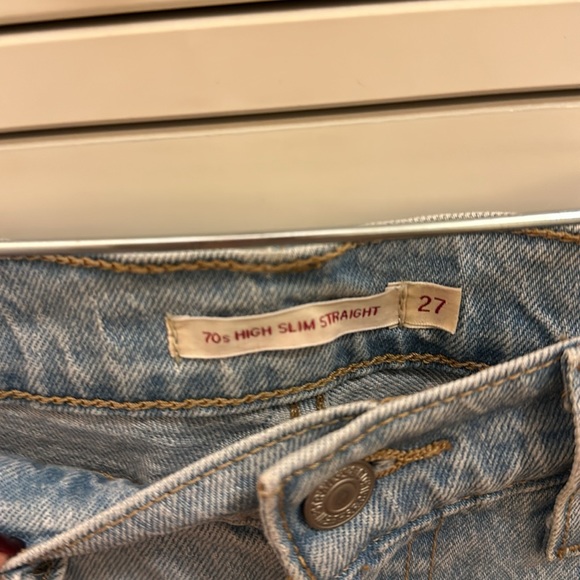 Levi’s 70s High Slim Straight Jeans - Picture 2 of 6